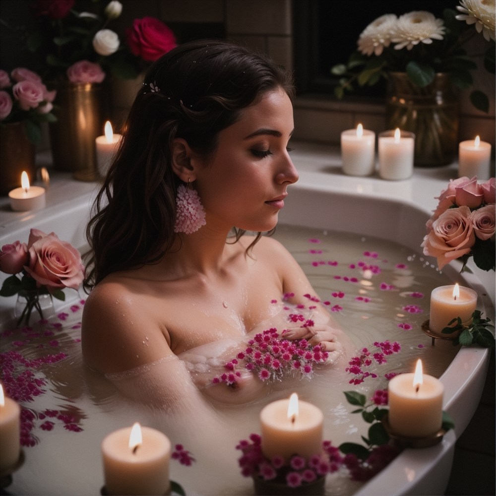 Des Bouquets de Fleurs en Savon pour un bain détente