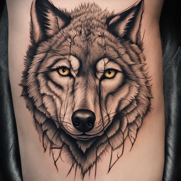 Significations des Tatouages de Loup