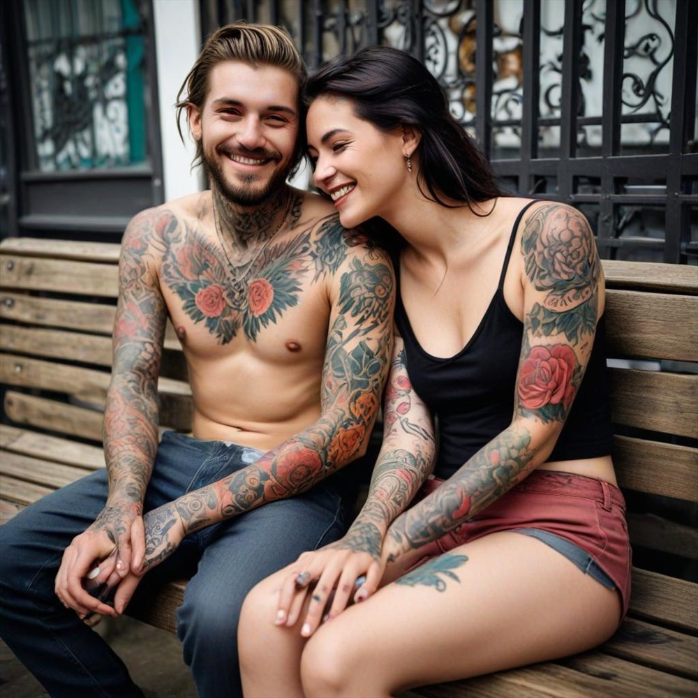 Idées de Tatouages d'Initiales pour Famille